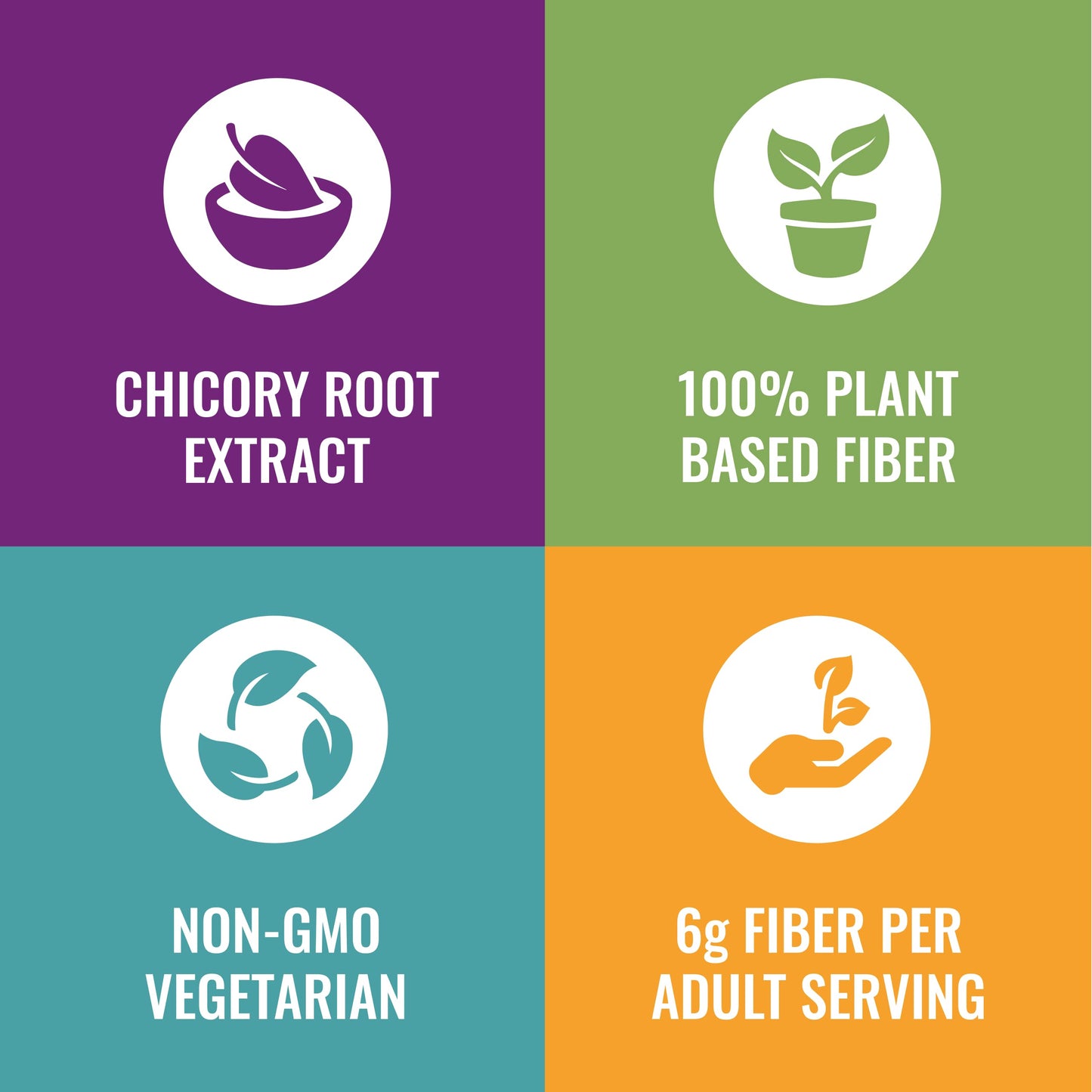 Fiber Advance Gummies | 100% Plant Based Fiber Supplement for Digestive Health | Chicory Root Inulin Prebiotic Gummies for Adults | Gluten Free, Vegetarian, & Non-GMO (Pack of 3)