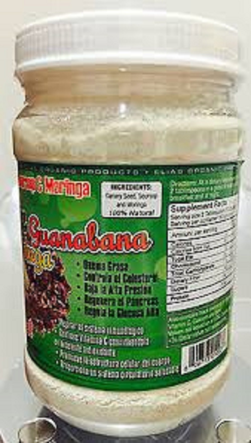 Alpiste con guanabana y Moringa