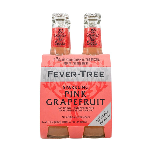 FEVERTREE Sparkling Pink Grapefruit Mixer 68 Fl Oz Pack of 4