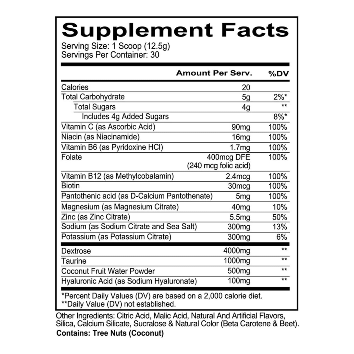 REDCON1 Post Workout Recovery Powder - Coach Prime Canteen - Hydration Powder with Electrolytes, Vitamins & Coconut Water - Prime Time Punch (30 Servings)