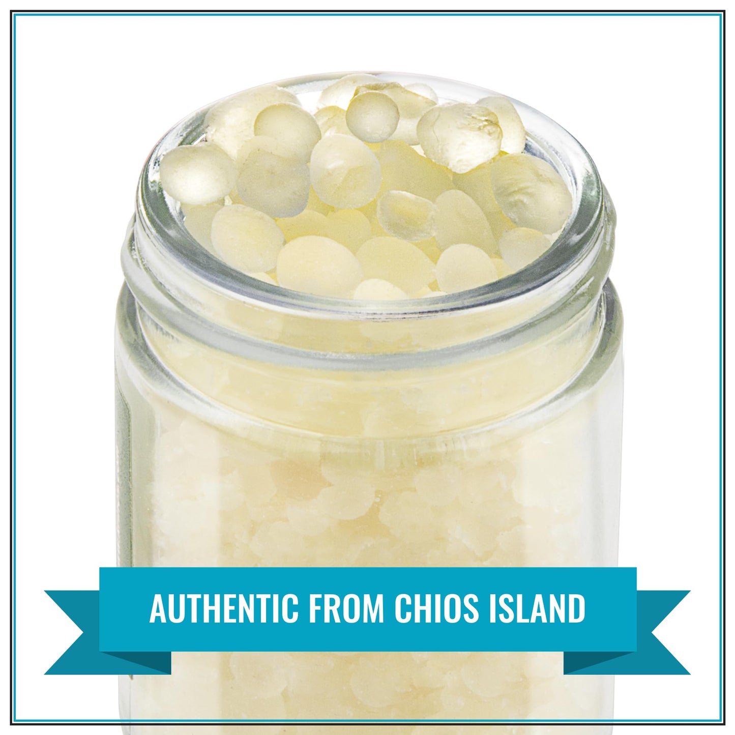 Krinos Greek Mastic Gum Rich History Piney Flavor Culinary Treasure  Chios Island PDO Product 17g jar