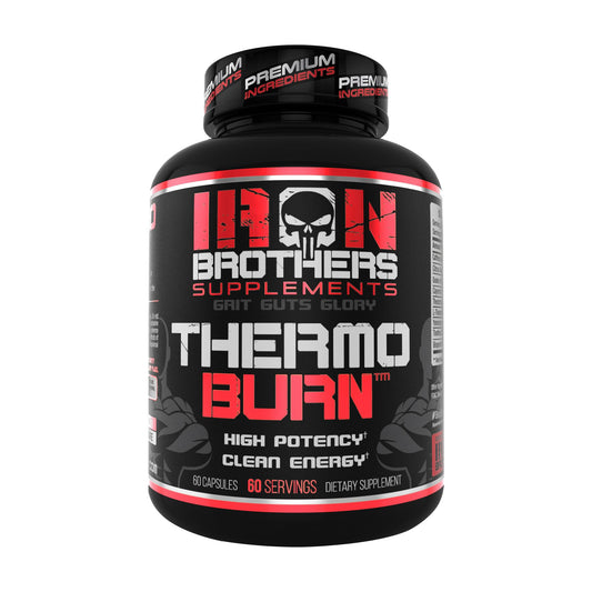 Iron Brothers Supplements Fat Burner - Hardcore Weight Loss Pills for Women & Men | Appetite Suppressant, Thermogenic Belly Fat Burner, Metabolism Booster | Weight Loss Supplement for Rapid Results