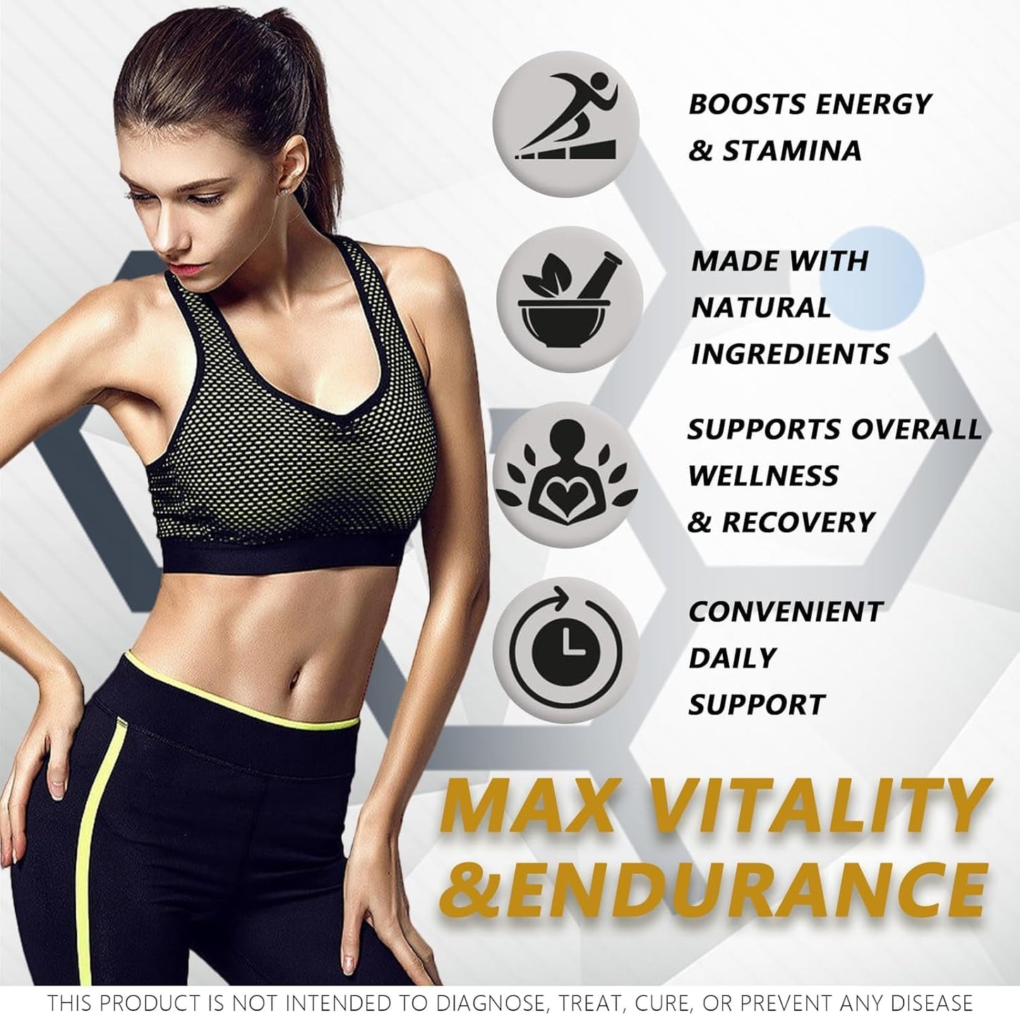 TEYAOE AlphaBites 7-in-1 Nitric Oxide Booster - Beet Root & L-Arginine Gummy for Blood Flow, Energy & Stamina Support | 100% Natural Supplement for Men (2)