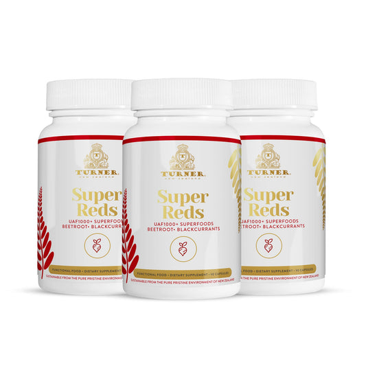 TURNER Super Reds Capsules 270 Capsules, 3 Bottles