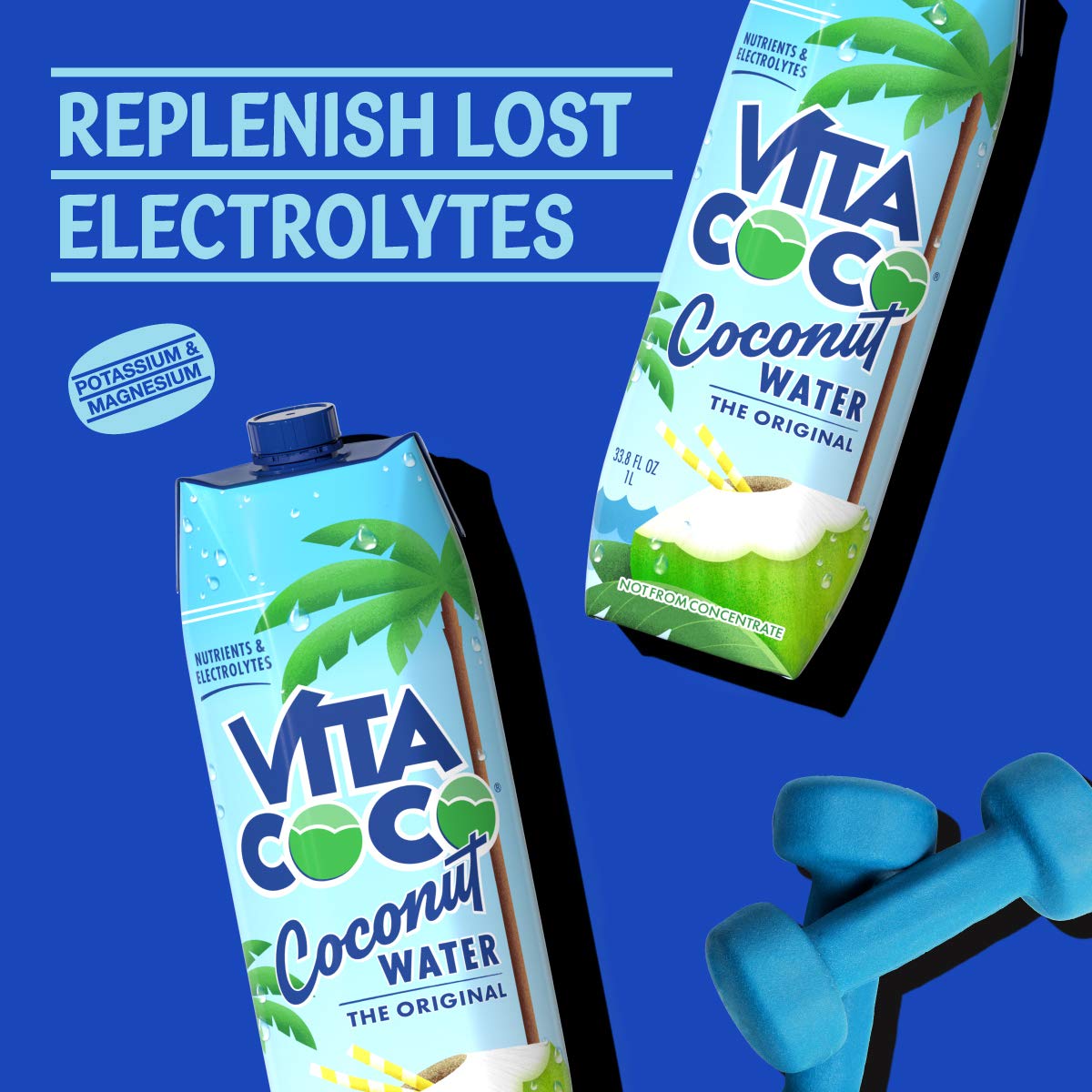 Vita Coco Coconut Water Original 338 Fl Oz Pack of 6
