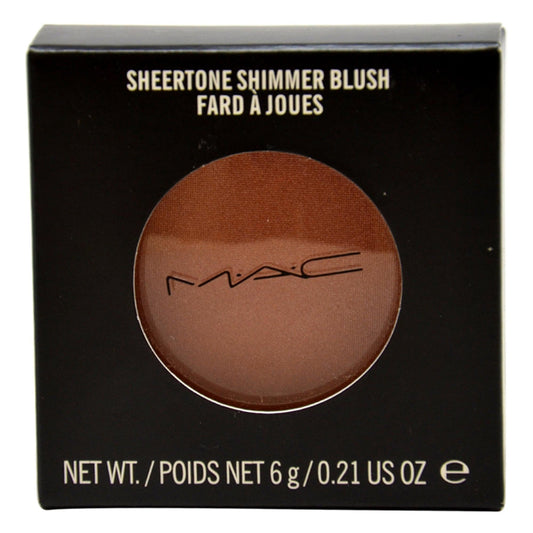 MAC Sheertone Shimmer Blush Sunbasque for Women, 0.21 Ounce