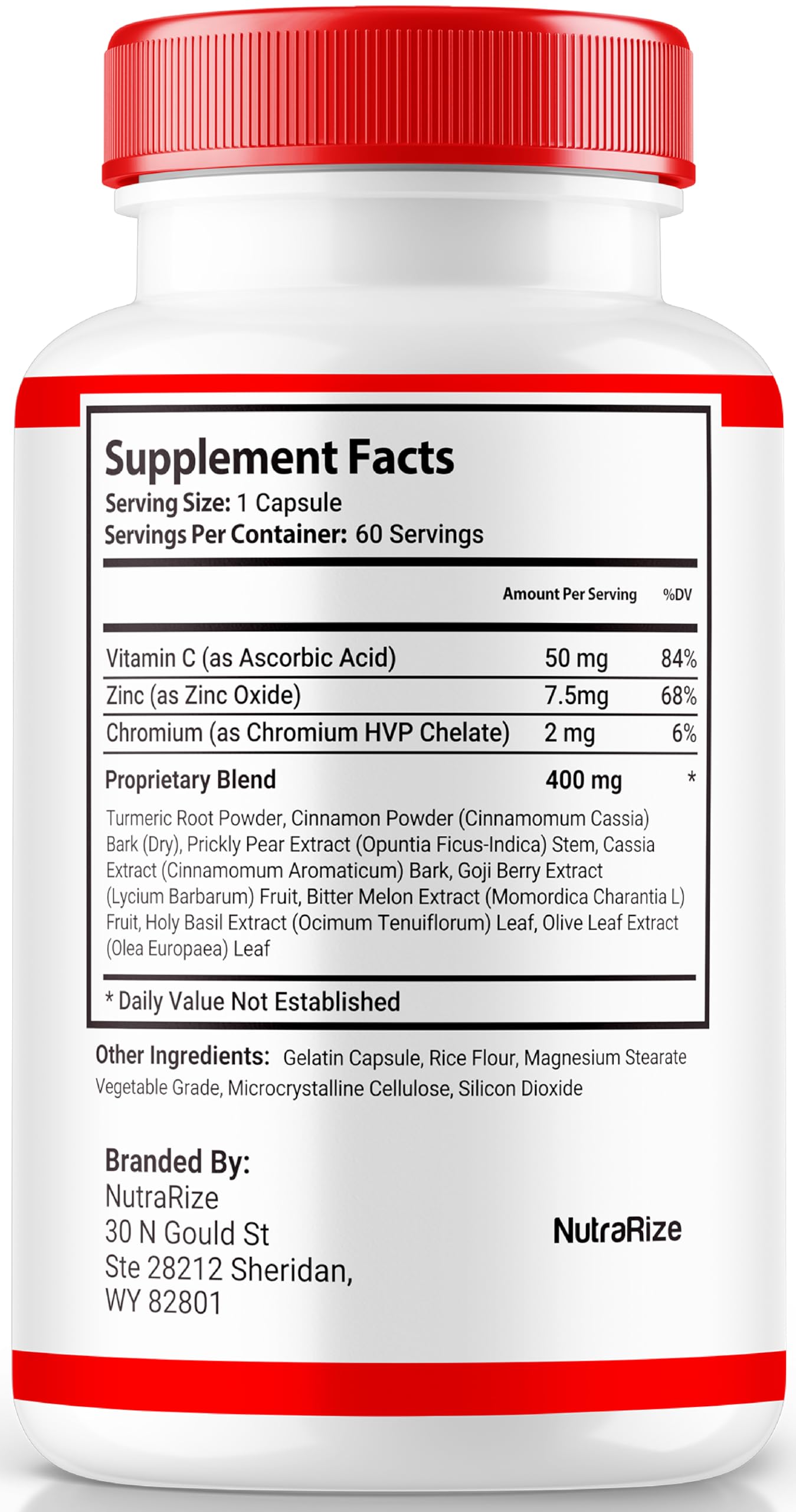 NutraRize Sugar Delete Capsules, Official Support Formula for Overall Health, Sugar Delete Pills to Maintain Healthy Stable Levels, Premium SugarDelete Pastillas Review (60 Capsules)