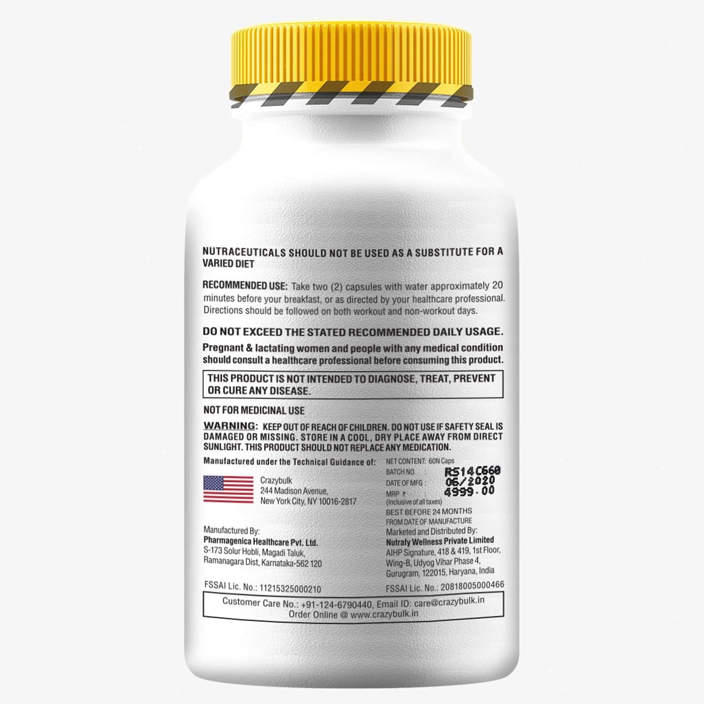 Boomers GYNECTROL for Chest Fat, Natural Alternative for Unique Formula (60 Capsules)