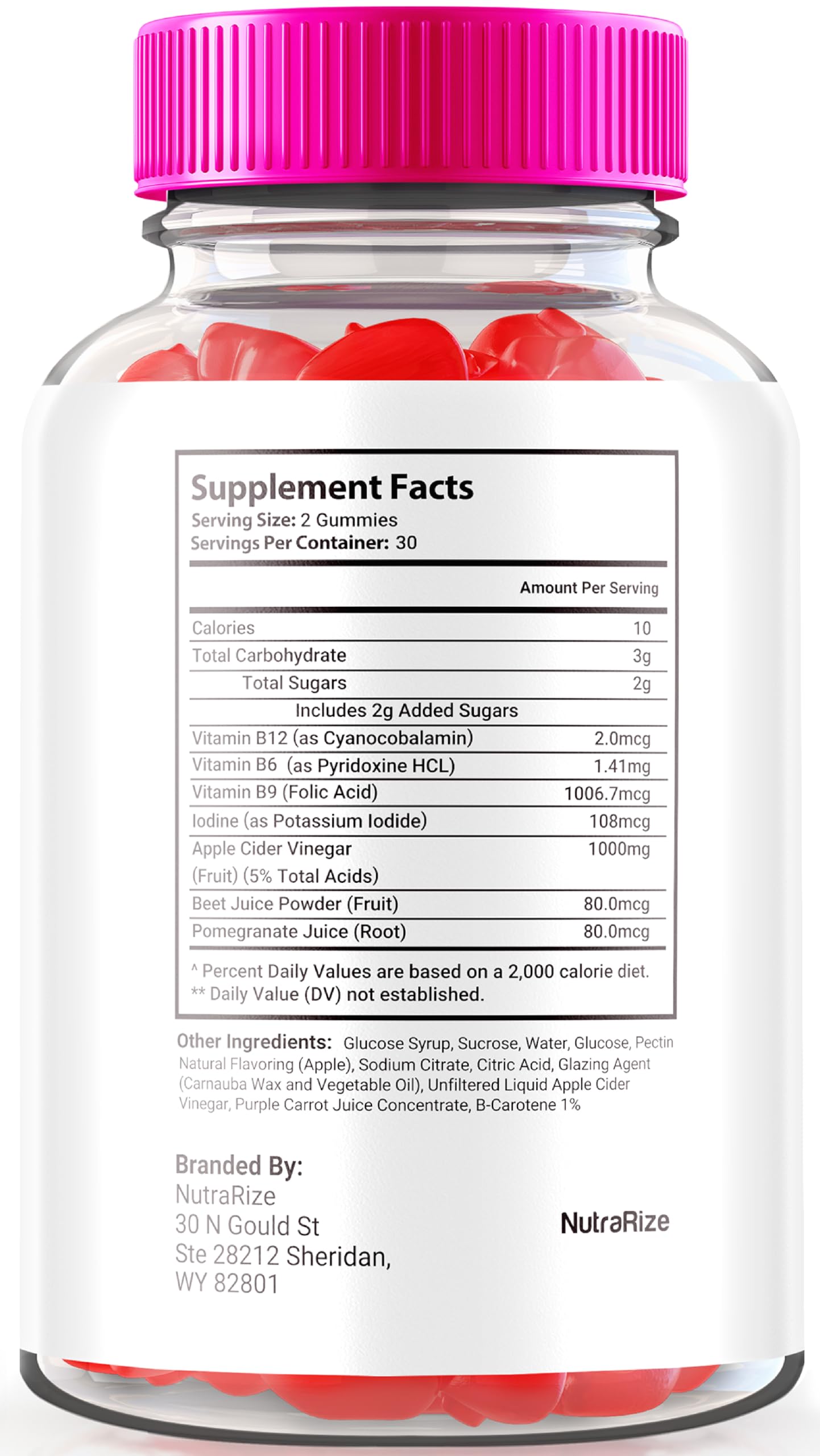 NutraRize (Pack of 2 Noura Keto + ACV Gummies, Official Keto Supplement, All Natural Keto Plus ACV, Apple Cider Vinegar Keto Reviews (120 Gummies)
