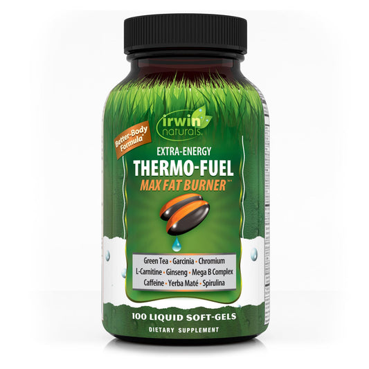 Irwin Naturals Extra-Energy Thermo-Fuel Max Fat Burner 100 Softgel