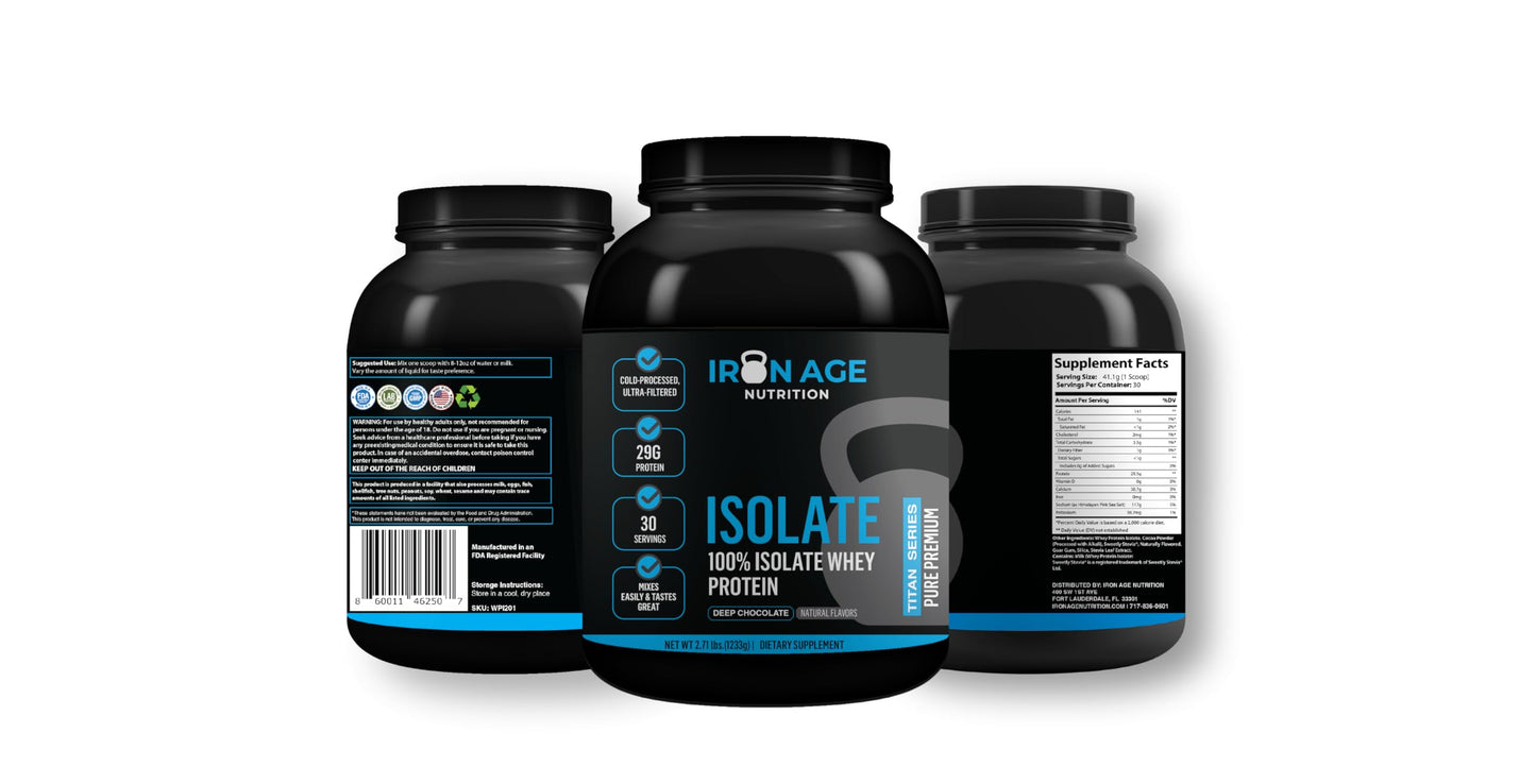 Iron Age Nutrition Whey Protein Isolate - Chocolate