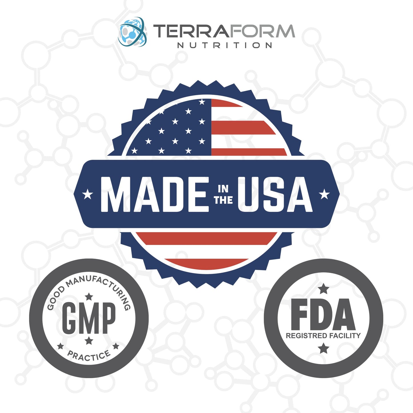 Terraform Nutrition Extra Strength 300mg S-Acetyl Glutathione SAG Supplement Made in USA - 60 Acid-Resistant Capsules