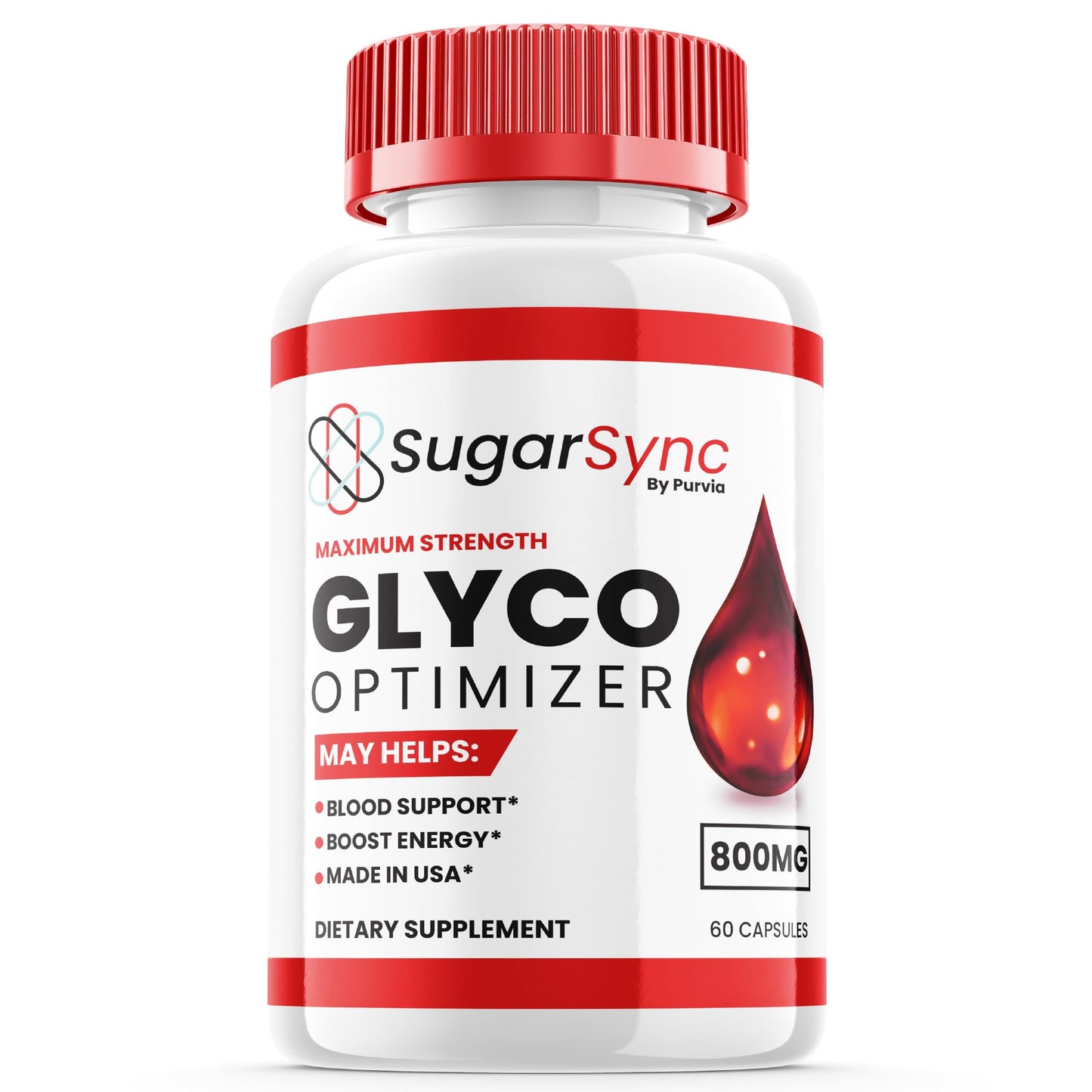 Sugar Sync Glyco Optimizer, Sugarsync Glyco Optimizer, Sugar Sync Cleanse Glyco Extra Strength Formula, Sugar Synce Overall Wellness Support Reviews Sugarsync Maximum Strength USA Made (60 Capsules)