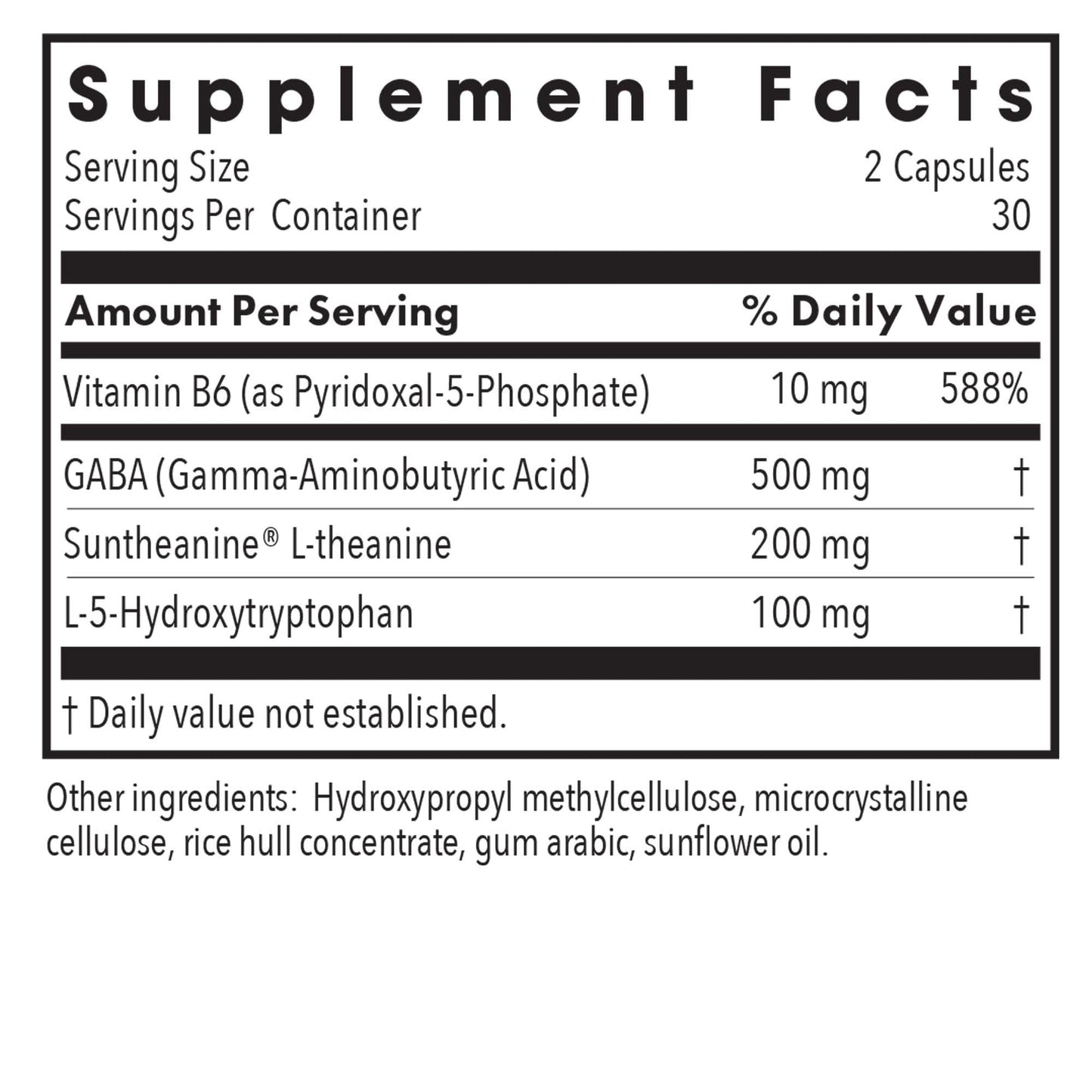 Allergy Research Group Zen Sleep Supplement - Supports Normal Healthy Sleep, P5P, 5-HTP, GABA, L-Theanine, Nervous System Balance, Hypoallergenic, Vegetarian Capsules - 60 Count