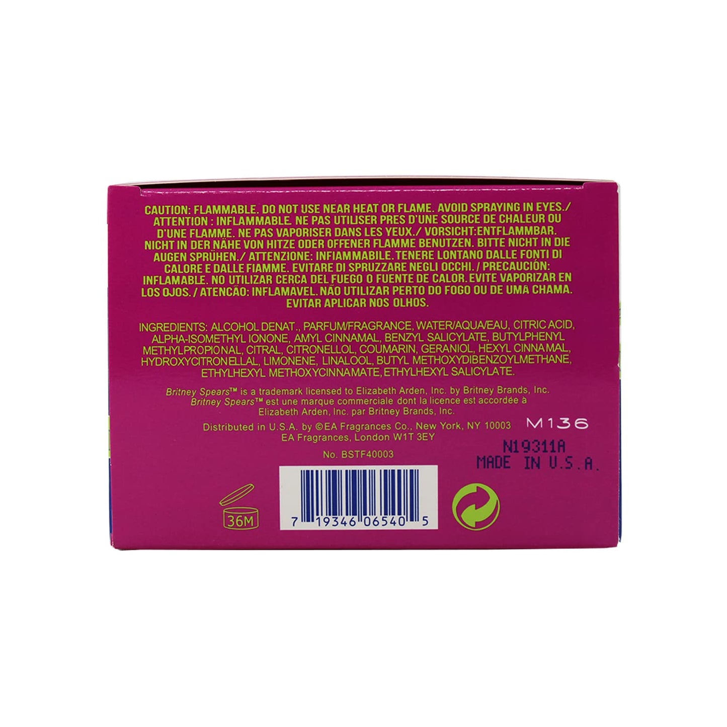 Fantasy/Britney Spears Depp Spray 3.3 Oz (W)