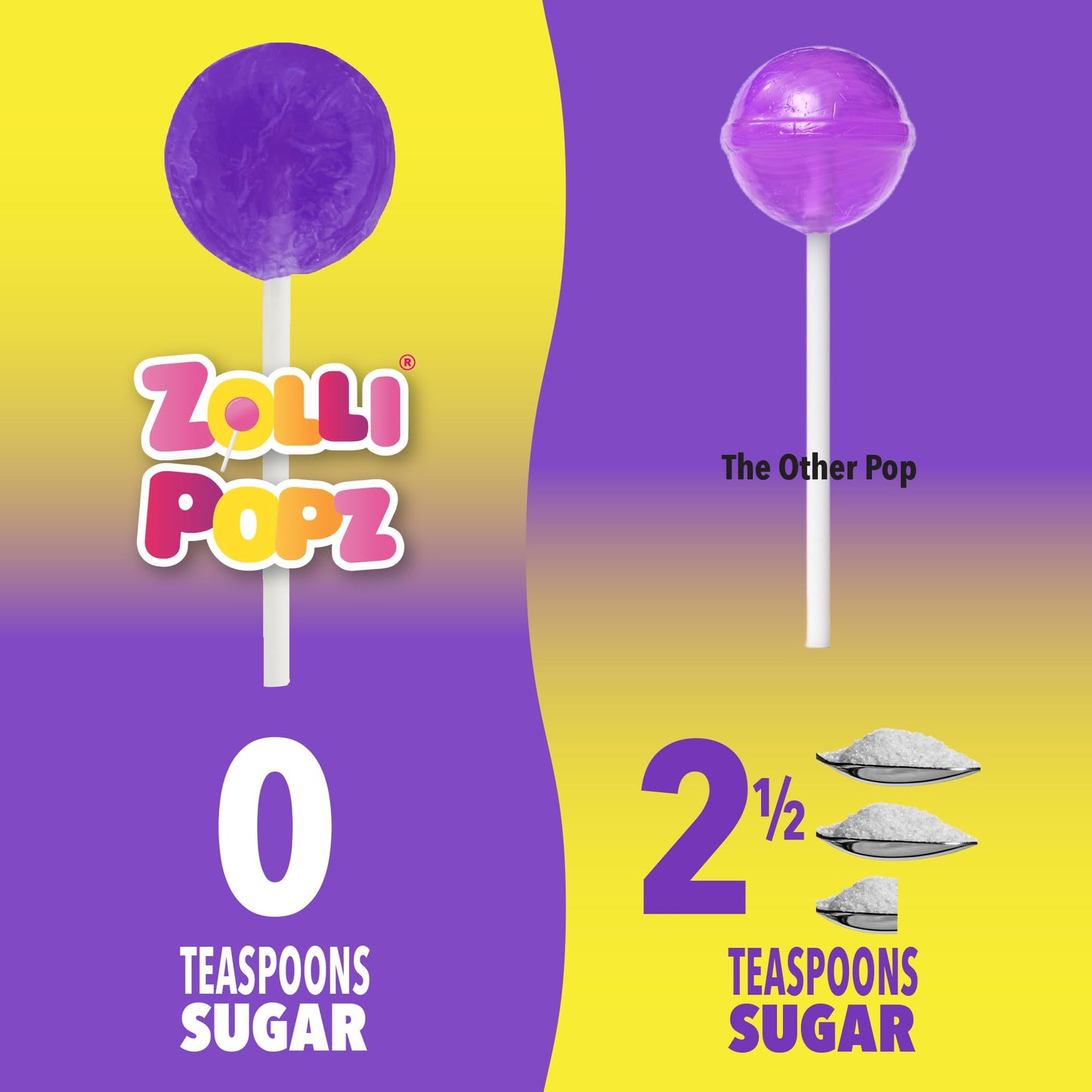 Zollipops Clean Teeth Lollipops Blue Raspberry 31 Ounce Pack of 1