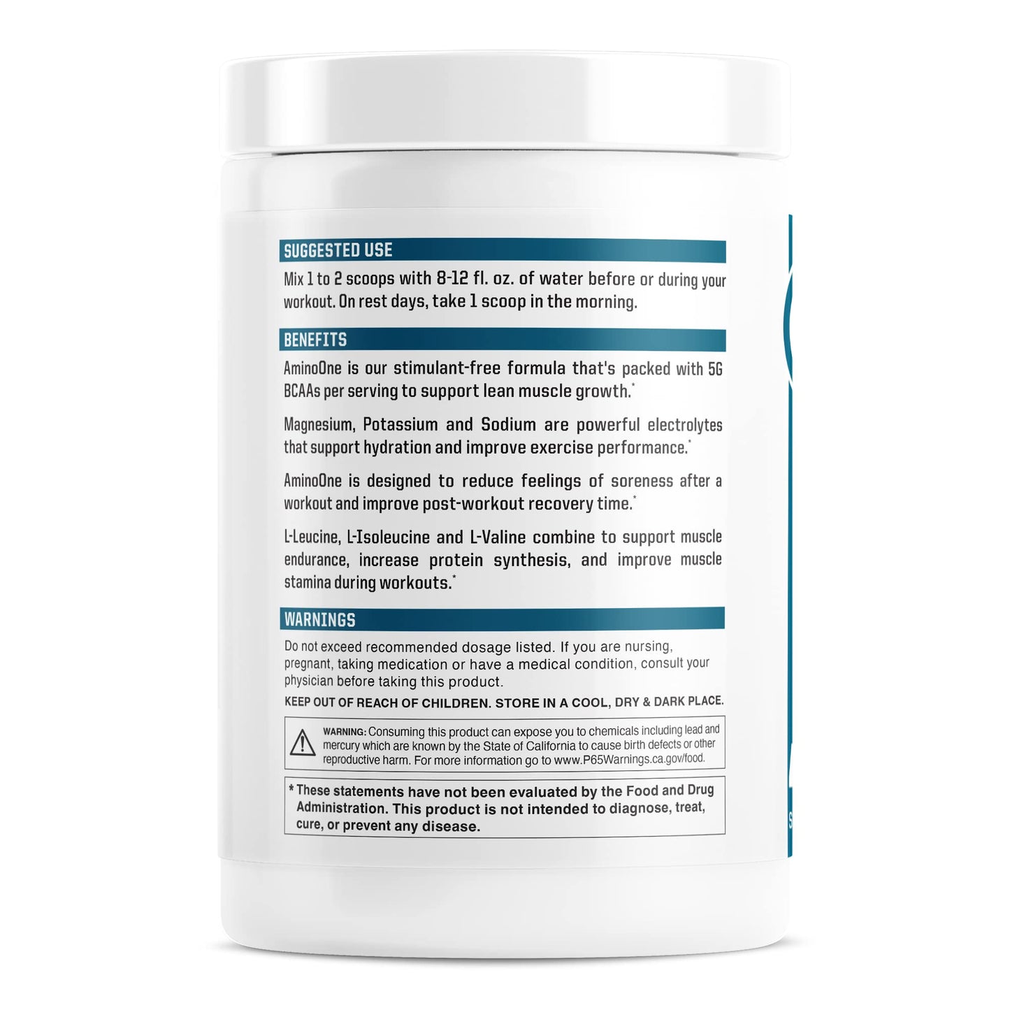 NutraOne AminoOne Blue Raz Slushie