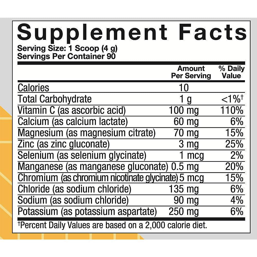 True Athlete Balanced Hydration Powder, Lemon Lime Flavor, Promotes Hydration Before Exercise, Easy to Mix, NSF Certified for Sport (12.86 Ounces Powder)