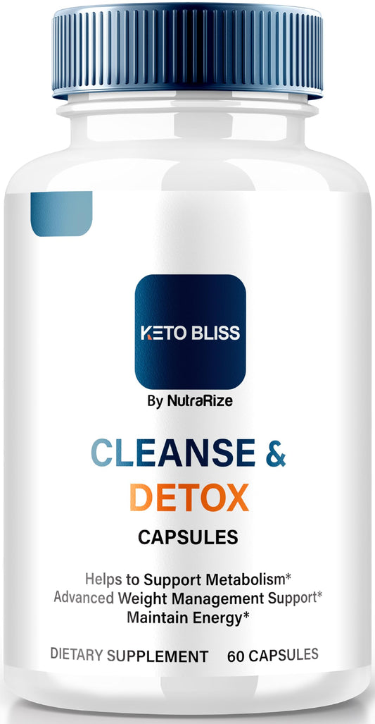 Keto Bliss, KetoBliss Cleanse and Detox Support, Keto Bliss for Advanced Weight Loss, All-Natural Keto Capsules, Bliss Keto Vitamin Pills, Official 500mg KetoBliss Capsula Reviews (60 Capsules)