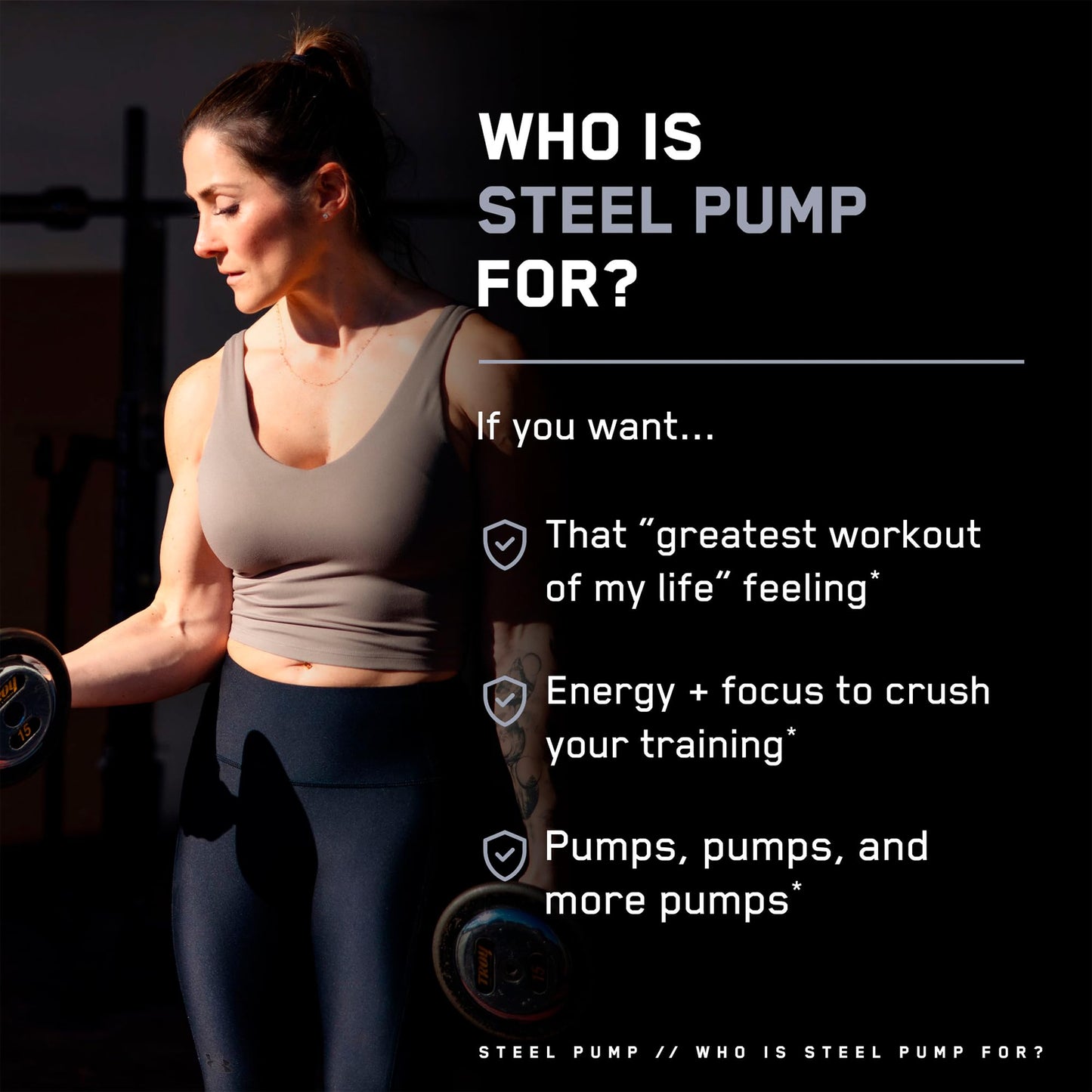 SteelFit Steel Pump | Advanced Pre Workout Powder & Nitric Oxide Supplement | Watermelon Lemonade, 30 Servings | for Muscle Building & Recovery | Made with Peak ATP, Ashwagandha, & Electrolytes