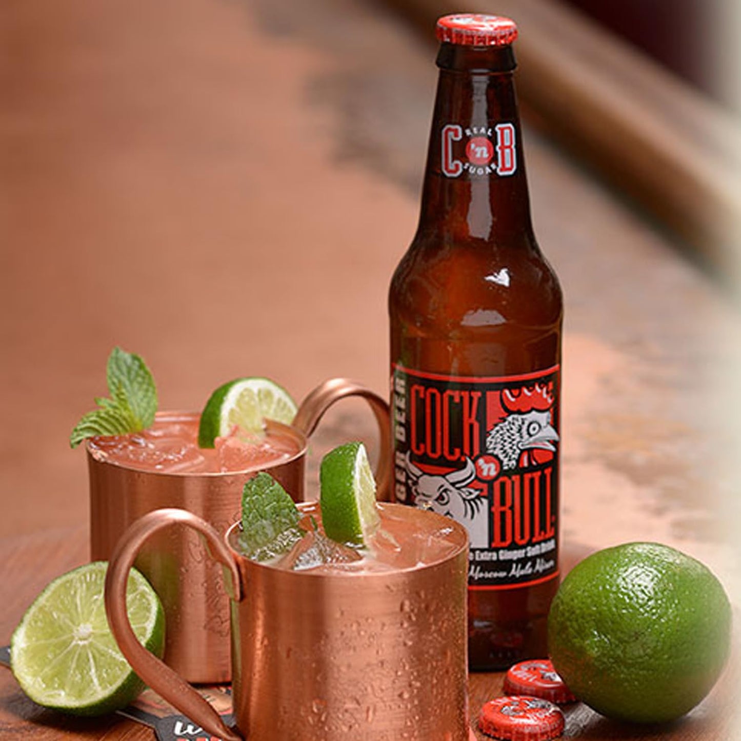 Cock n Bull Ginger Beer 4 Pack 12oz Soda Bottles  Ideal Mixer for Cocktails Mocktails and Bartenders  Premium Quality for Perfect Mixed Drinks  Refreshing Flavor Profile Made In USA