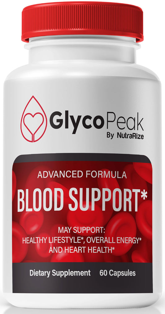 NutraRize Glyco Peak Capsules, Official GlycoPeak Glyco Optimizer Pills for Stable Levels, Circulation, and Overall Health, Glycu Peak for Well-Being, GlycPeak Pastillas Review (60 Capsules)