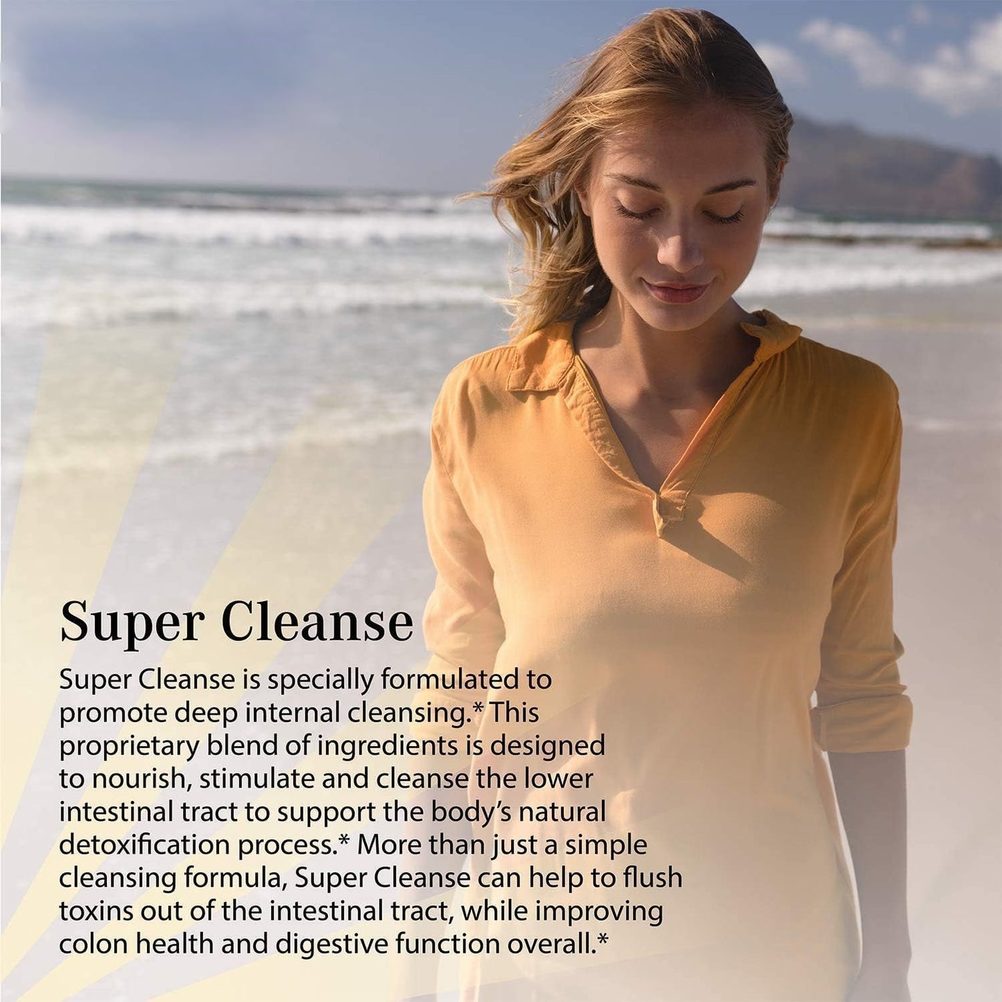 Lumintrail Super Cleanse Extra Strength Toxin Detox & Gentle Elimination Total Body Cleanse, Digestive & Colon Health Support, 2 Packs of 200 Tablets, with a Pill Case