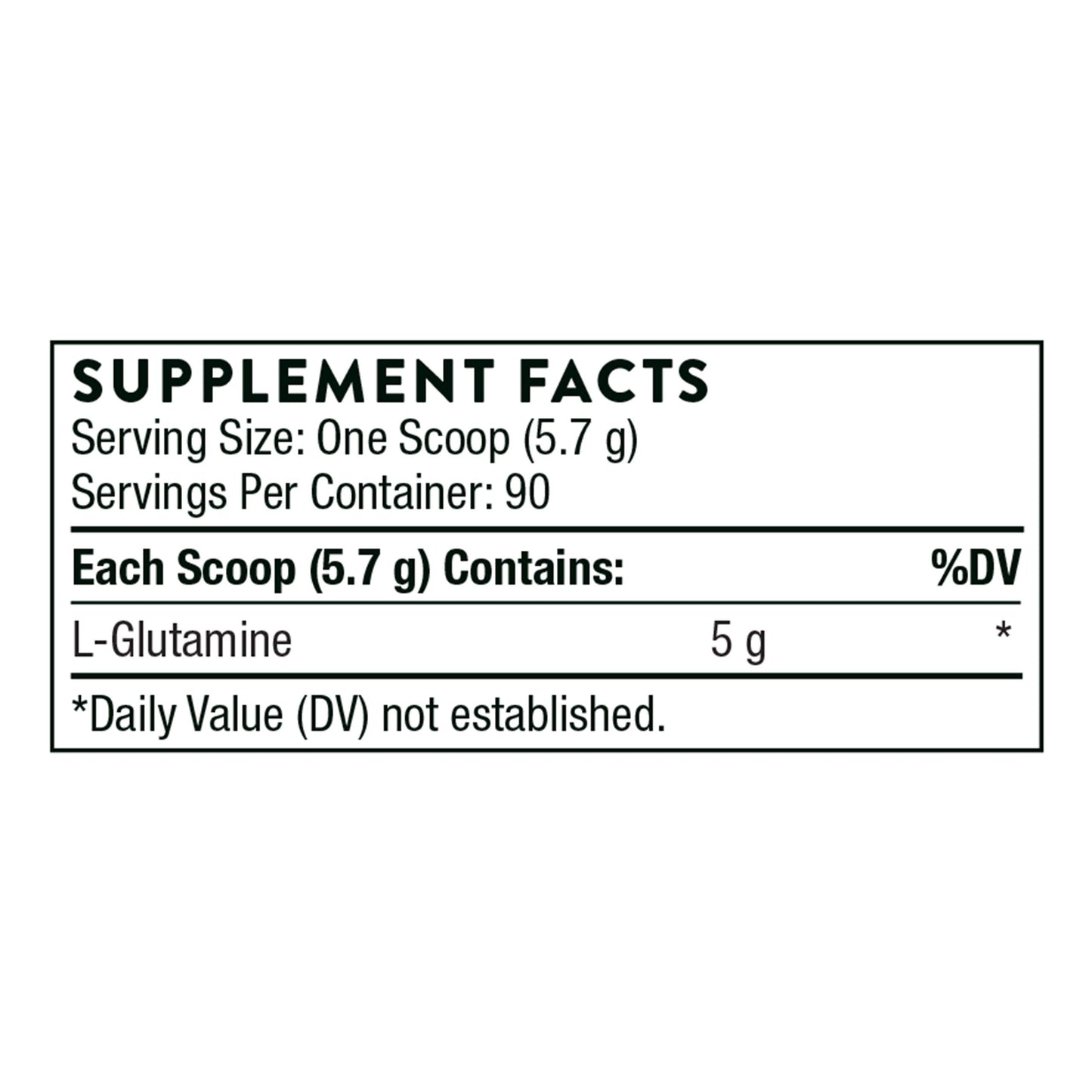 THORNE L-Glutamine Powder - Glutamine Powder for GI Health and Immune Function* - 17.8 Oz