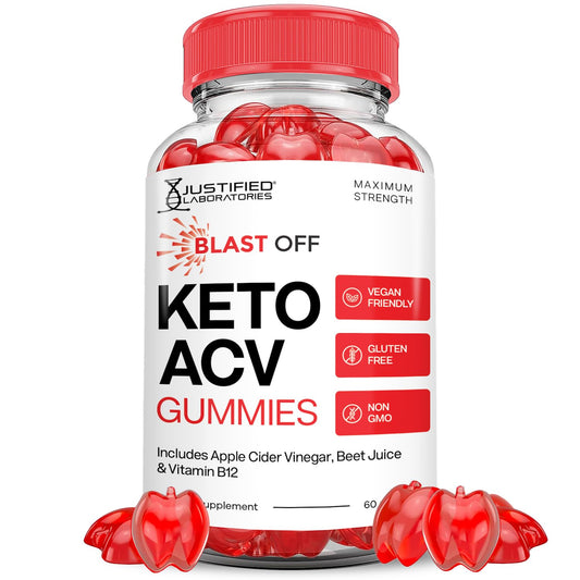Blast Keto ACV Gummies Advanced Formula 1000MG Blast Keto Gummies Apple Cider Vinegar Formulated with Pomegranate Beet Juice Powder B12 Vegan Non GMO 60 Gummys