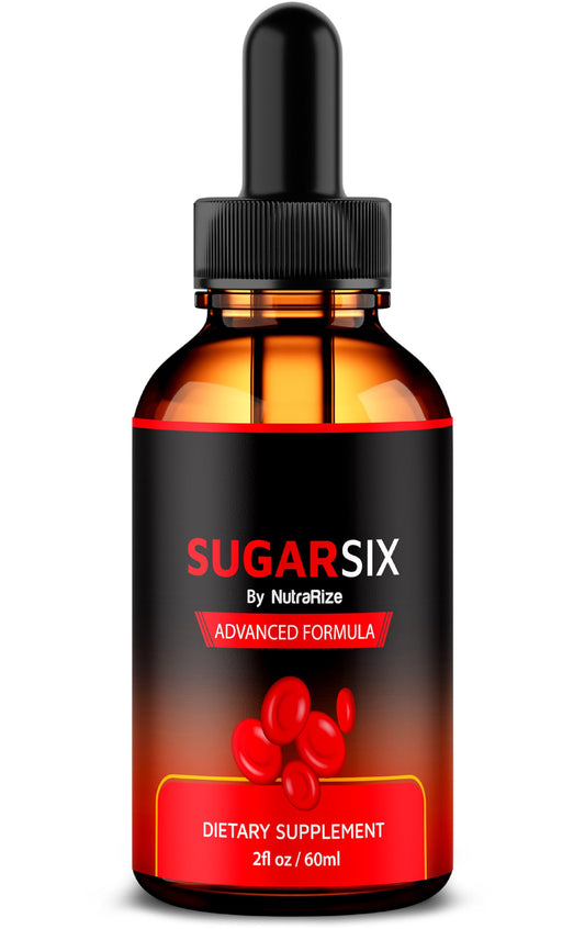 NutraRize SugarSix Drops, Official Sugar Six Liquid Formula, All Natural Support for Stable and Healthy Levels, Premium Dropper to Maintain Good Circulation, Sugar Six Review (30 Servings)