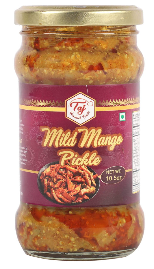 TAJ Gourmet Mild Mango Pickle Mild Mango Achar 300g 105oz