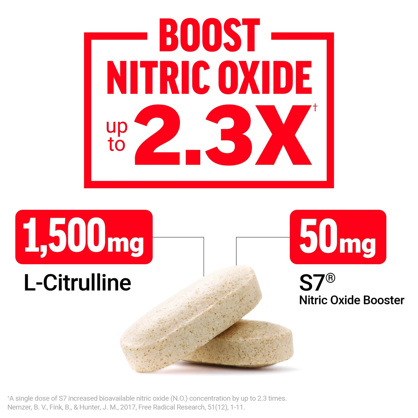 FORCE FACTOR Score! XXL, 3-Pack, Nitric Oxide Booster Supplement for Men with L-Citrulline, Black Maca, & Tribulus to Improve Athletic Performance, Increase Stamina, & Support Blood Flow, 90 Tablets