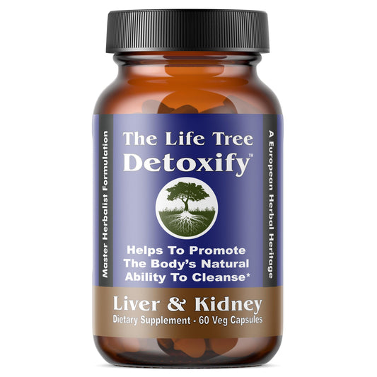 Detoxify - Certified Organic Advanced Liver, Kidney and Gallbladder Detox Cleanse | Master Herbalist Formulated Liquid Caps for 3x Absorption and Maximum Results. | 60 Veg Capsules