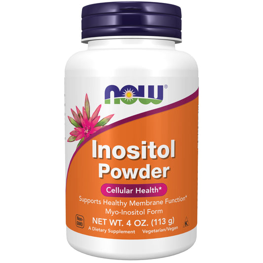 NOW Foods Supplements, Inositol Powder, Neurotransmitter Signaling*, Cellular Health*, 4-Ounce