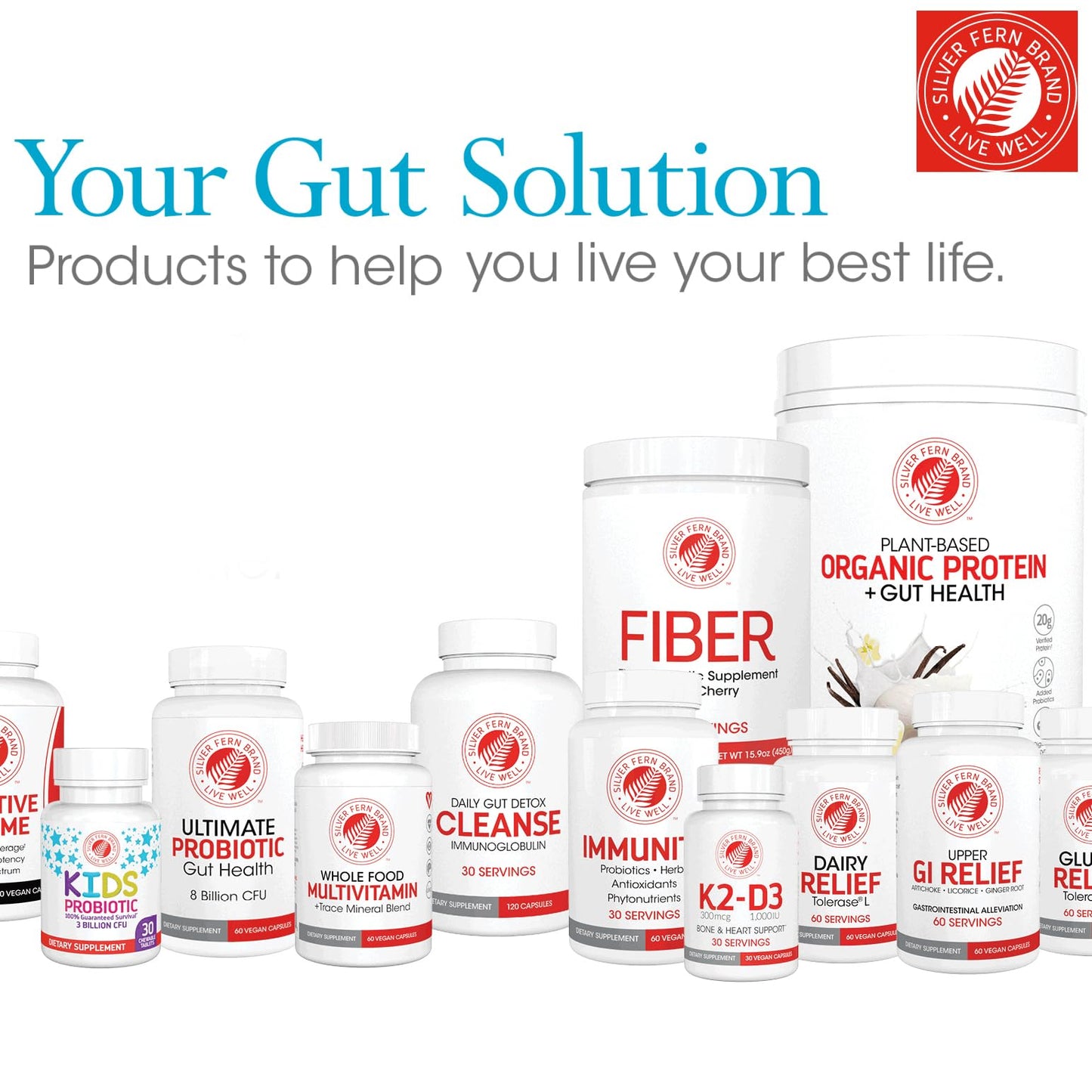 Sensitive Gut Fiber Supplement - Each Tub = 30 Scoops = 30 Day Supply - 6 Grams of Dietary Fiber Per Serving - with Galactomannan Guar Fiber, Baobab Fruit Powder, Acacia Fiber