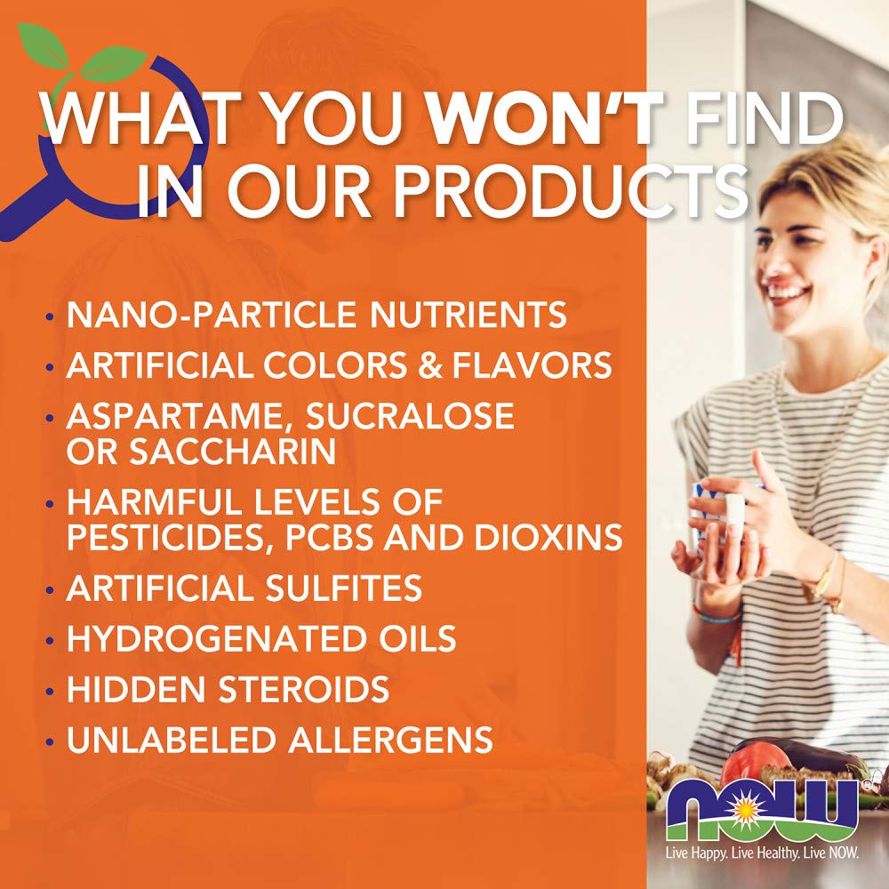 NOW Foods L-Glutamine 500mg - 120 ct (Pack of 2)
