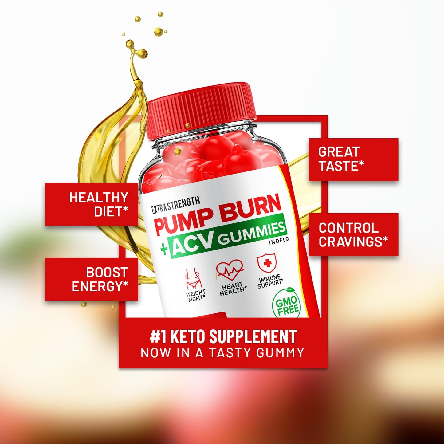 Pump Burn Keto ACV Gummies - Keto Pump Burn Gummies Reviews, Pump Burn Keto + ACV Gummies for Weight Management B12 Burn Pump Advanced 1000mg Formula (3 Pack - 180 Gummies)