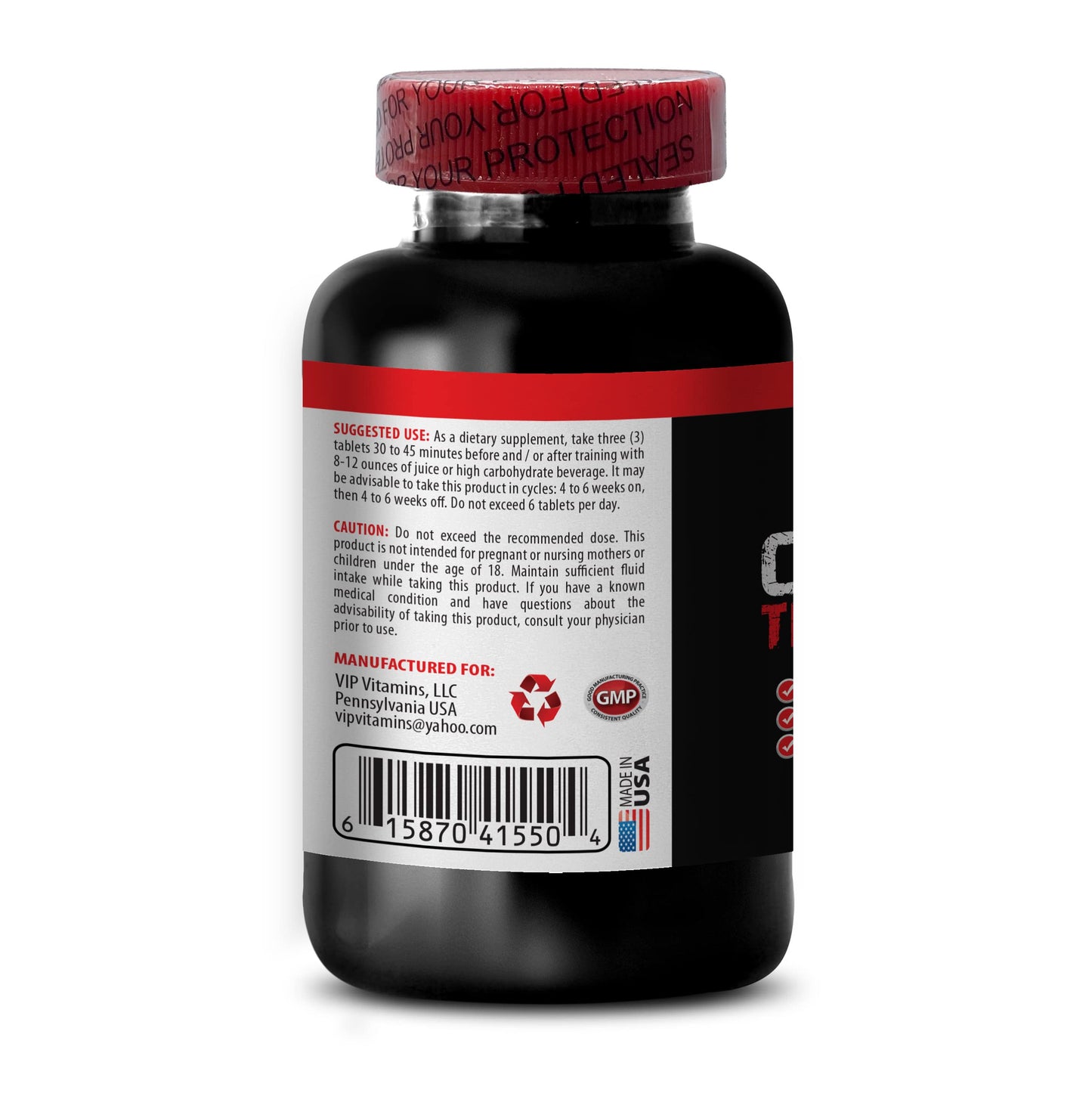 VIP VITAMINS Premuim Blend of Creatines - Premuim Blend of Creatine Monohydrate, Creatine Alphaketoglutarate, Creatine Pyruvate, creatine for Men Muscle gain, creatine Pills for Muscle - 2B 180Tab