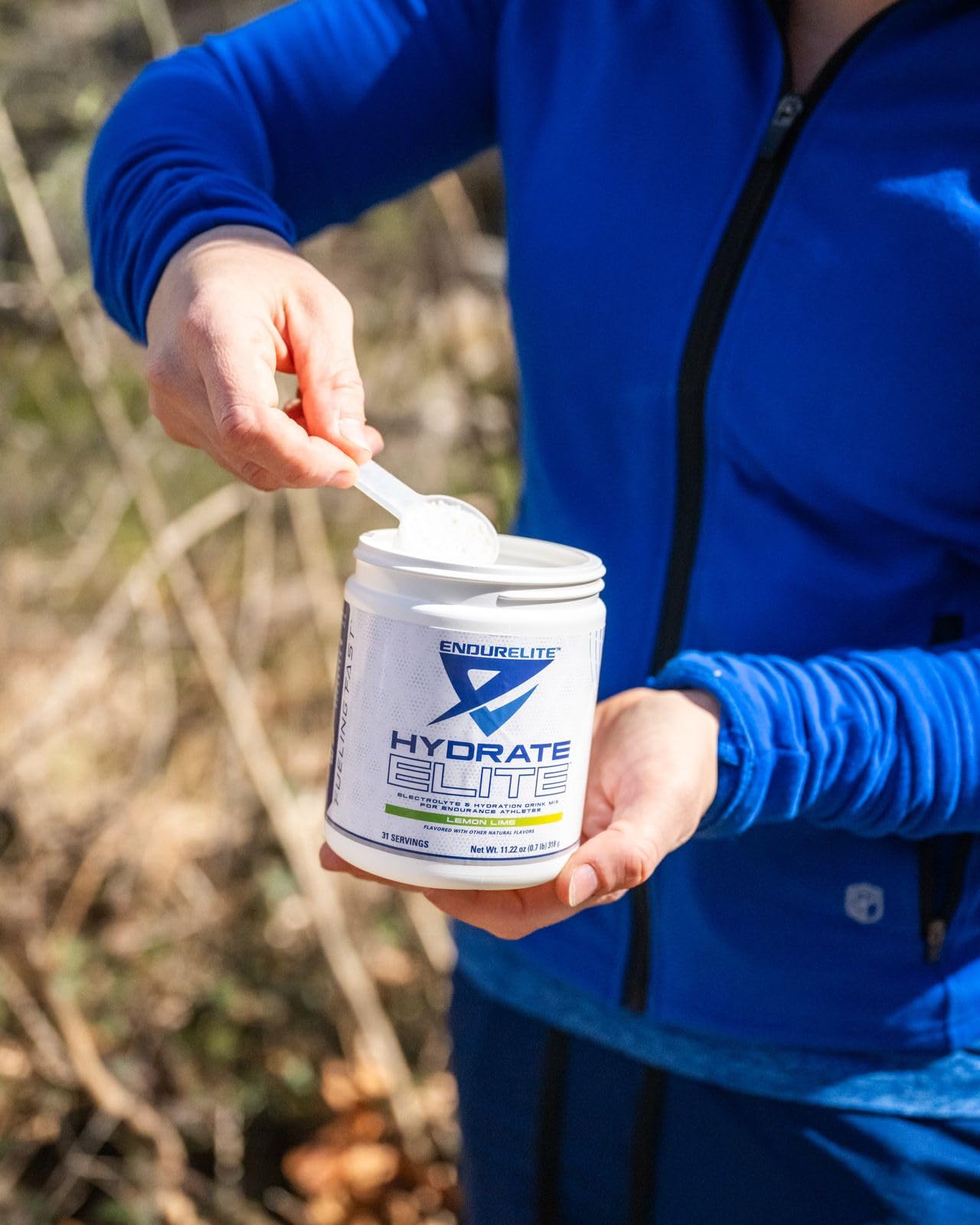 EndurElite Hydrate Elite- Hydration and Electrolyte Powder Mix- Hydration for Men and Women- Lemon Lime- 31 Servings