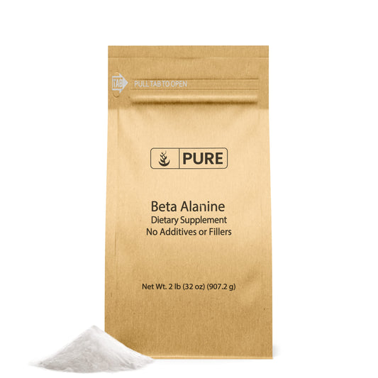 Beta Alanine Powder (2lb), Always Pure Non-Essential Amino Acid, Gluten-Free, Non-GMO