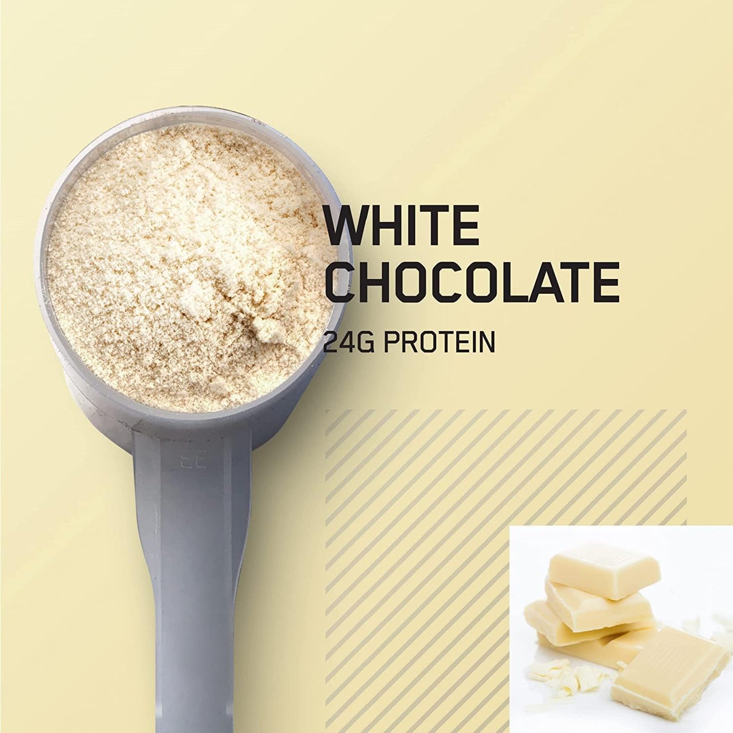 Optimum Nutrition Gold Standard 100% Whey White Chocolate -- 5 lbs