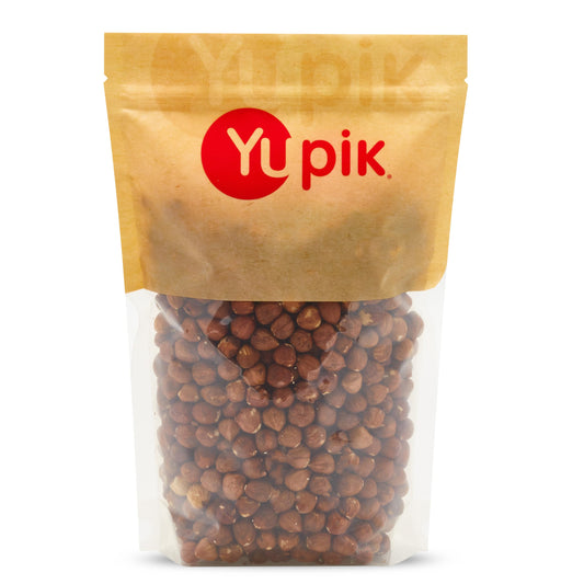 Yupik Raw Hazelnuts 22 lb GlutenFree Kosher Filberts Whole Nuts With Skin Unsalted Unroasted OilFree Source of Fiber  Iron Healthy Snacks Ideal for Baking  Cooking