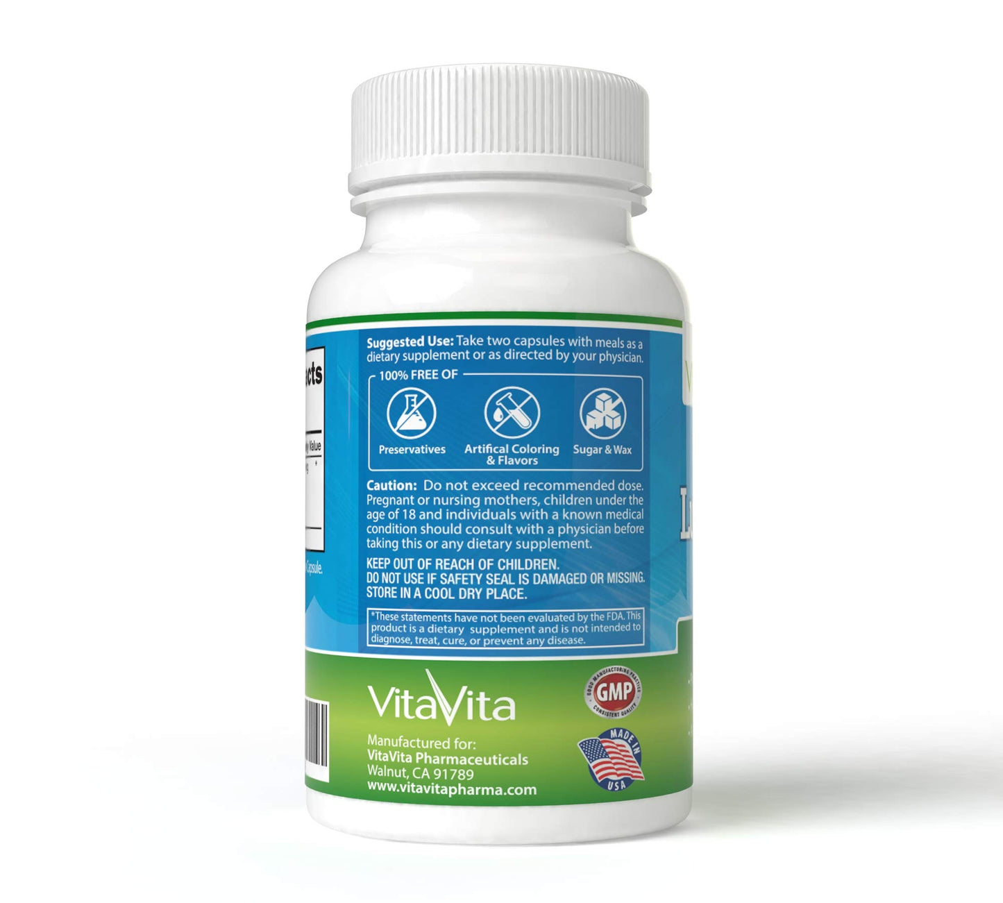 VitaVita Lung Care Max, Special Antioxidant Formula with American Ginseng, Bee Propolis, and Royal Jelly (90 Capsules)