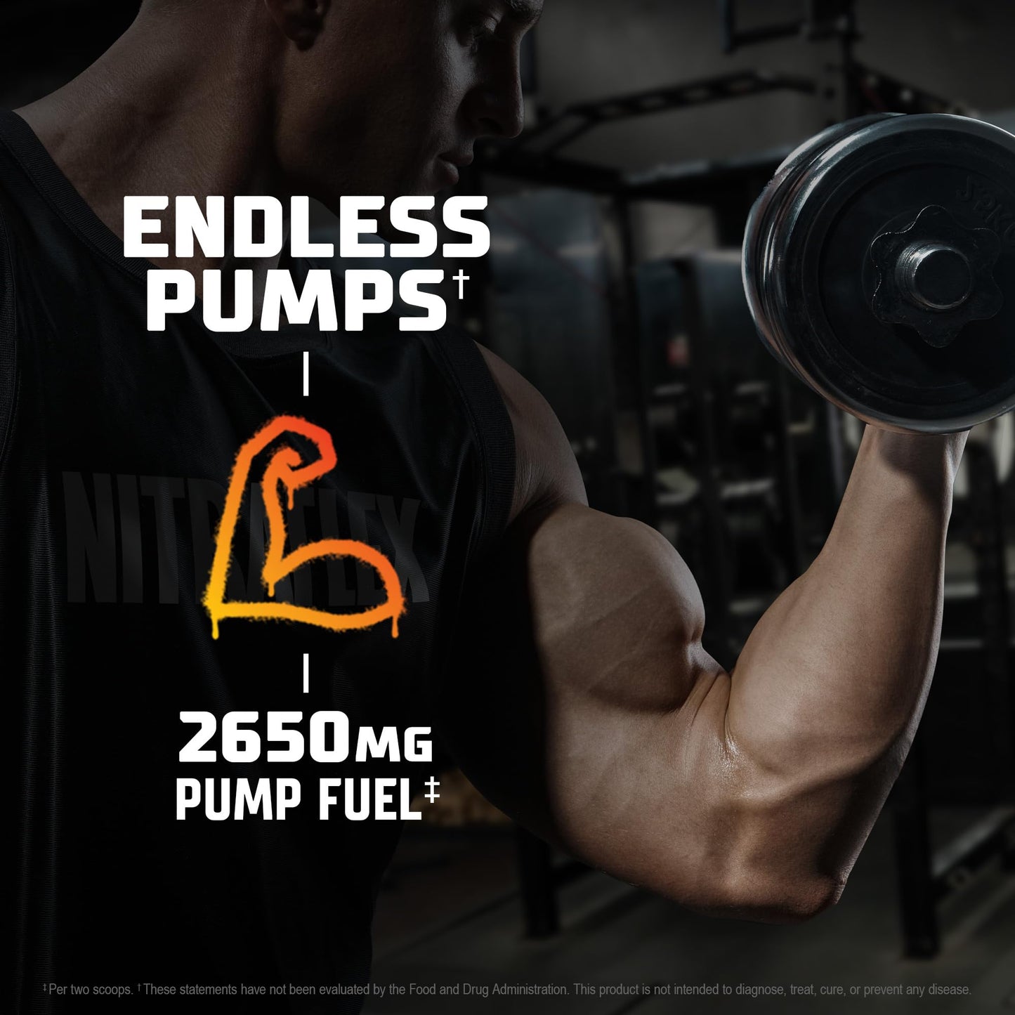 GAT SPORT Nitraflex KAOS Pre-Workout Powder (Peach Pineapple)