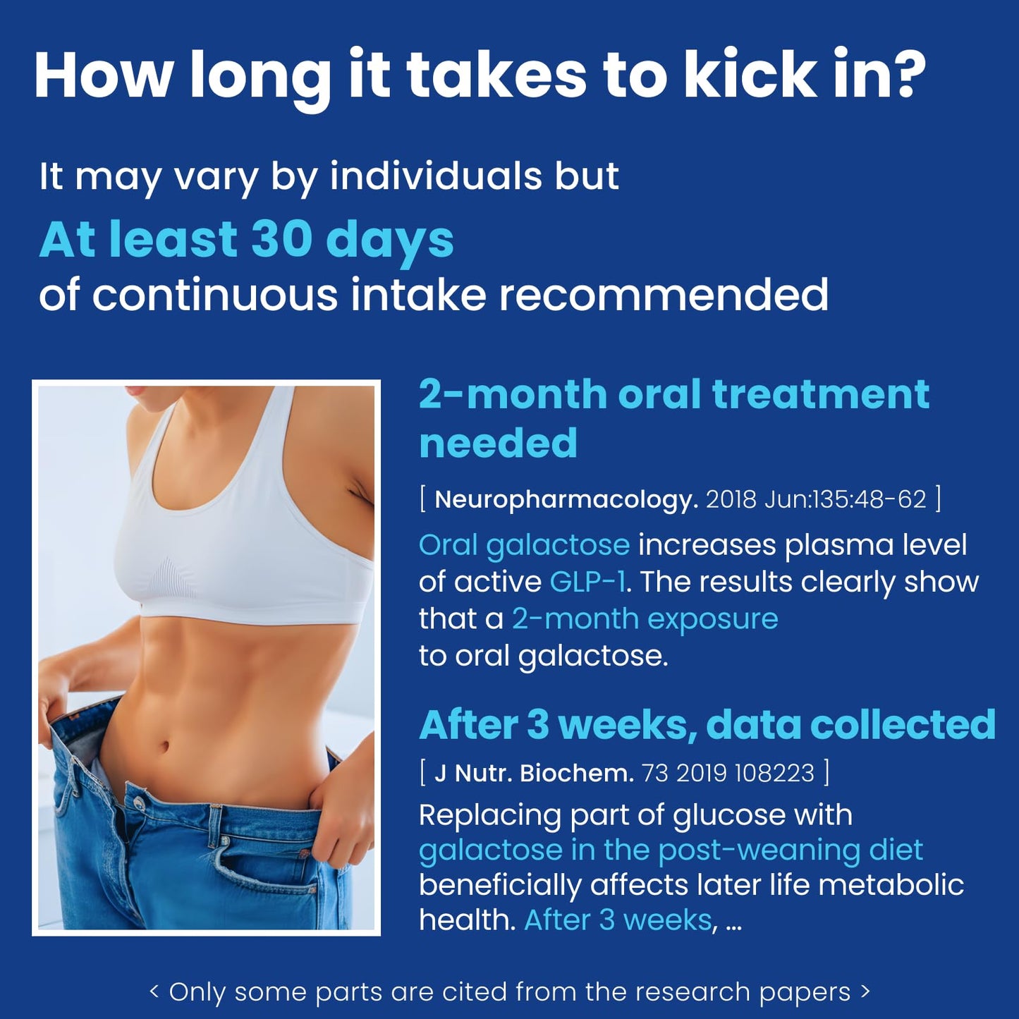 QSI-Lacto Original 3 Packs, 270 Servings, Naturally Supports GLP-1 Level Elevation, Galactose Included, Gut Health, Prebiotics, Chewable