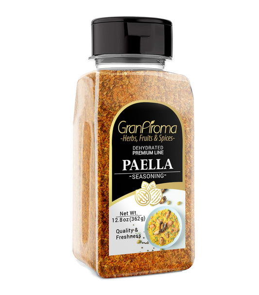GranAroma Paella Seasoning 128 oz Authentic Spice Blend Contains Saffron Spanish Cuisine