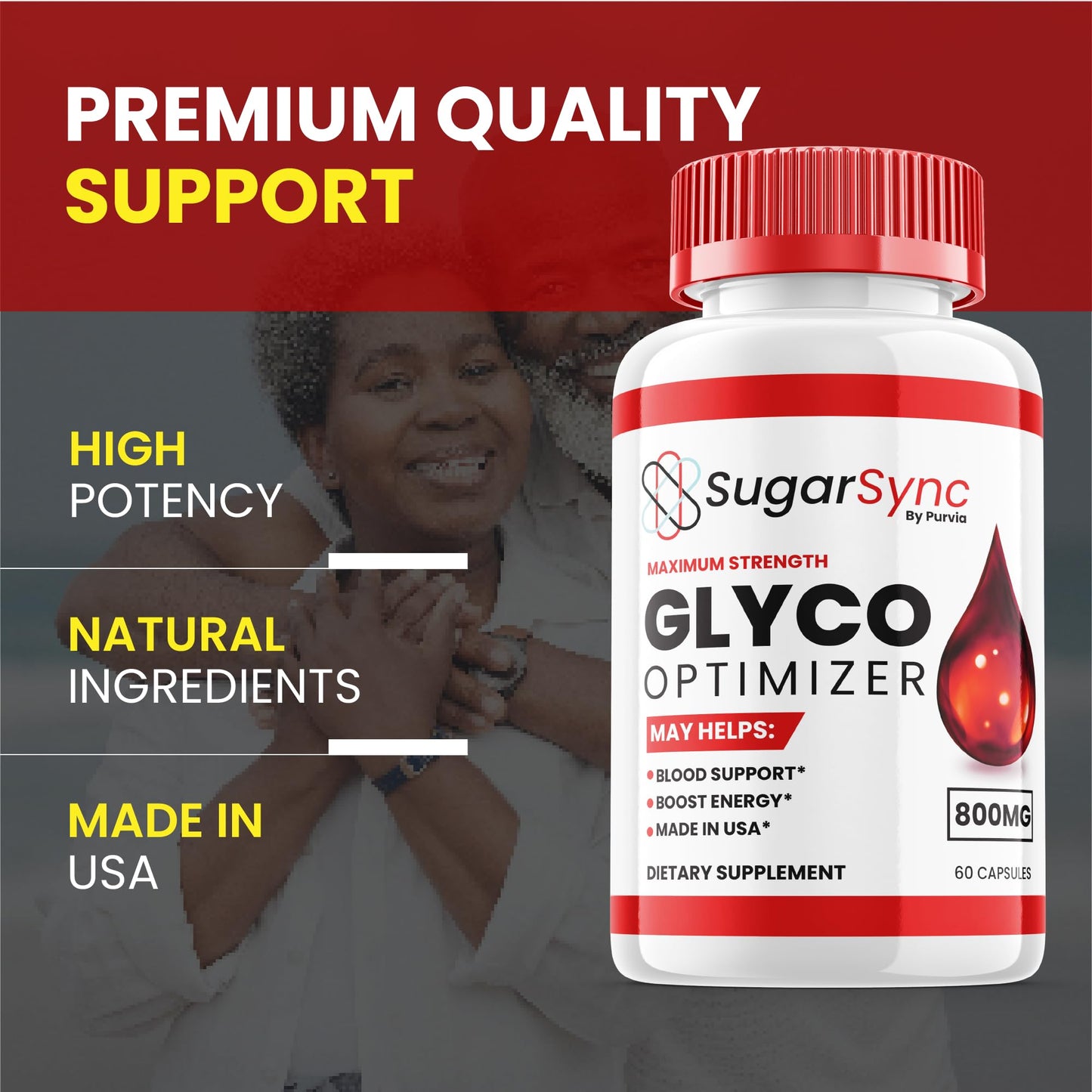 (2 Pack) Sugar Sync Glyco Optimizer, Sugarsync Glyco Optimizer, Sugar Sync Cleanse Glyco Extra Strength Formula, Sugar Synce Overall Wellness Support Reviews Sugarsync Maximum Strength (120 Capsules)