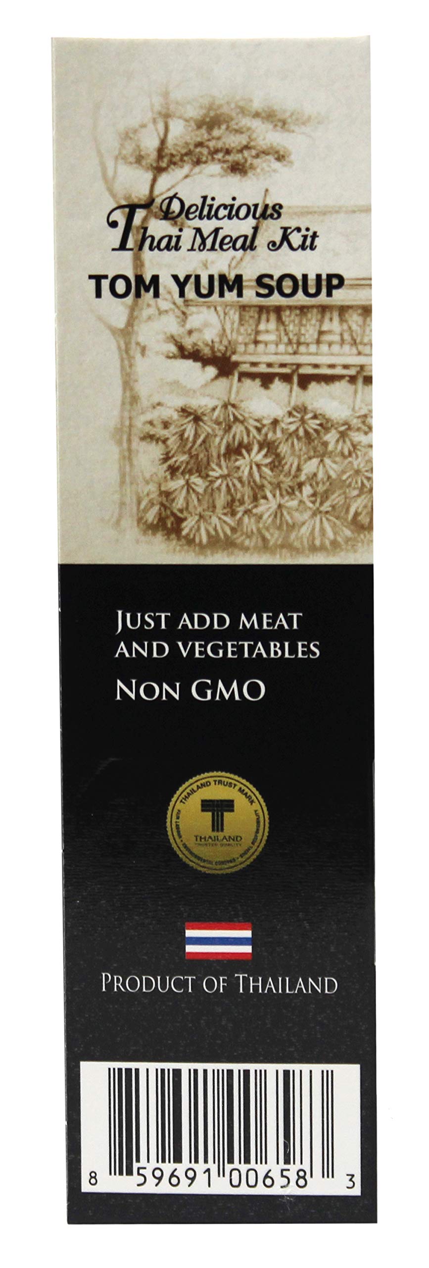 Elephant King Tom Yum Soup 6 servings 50 Gram Pack of 6