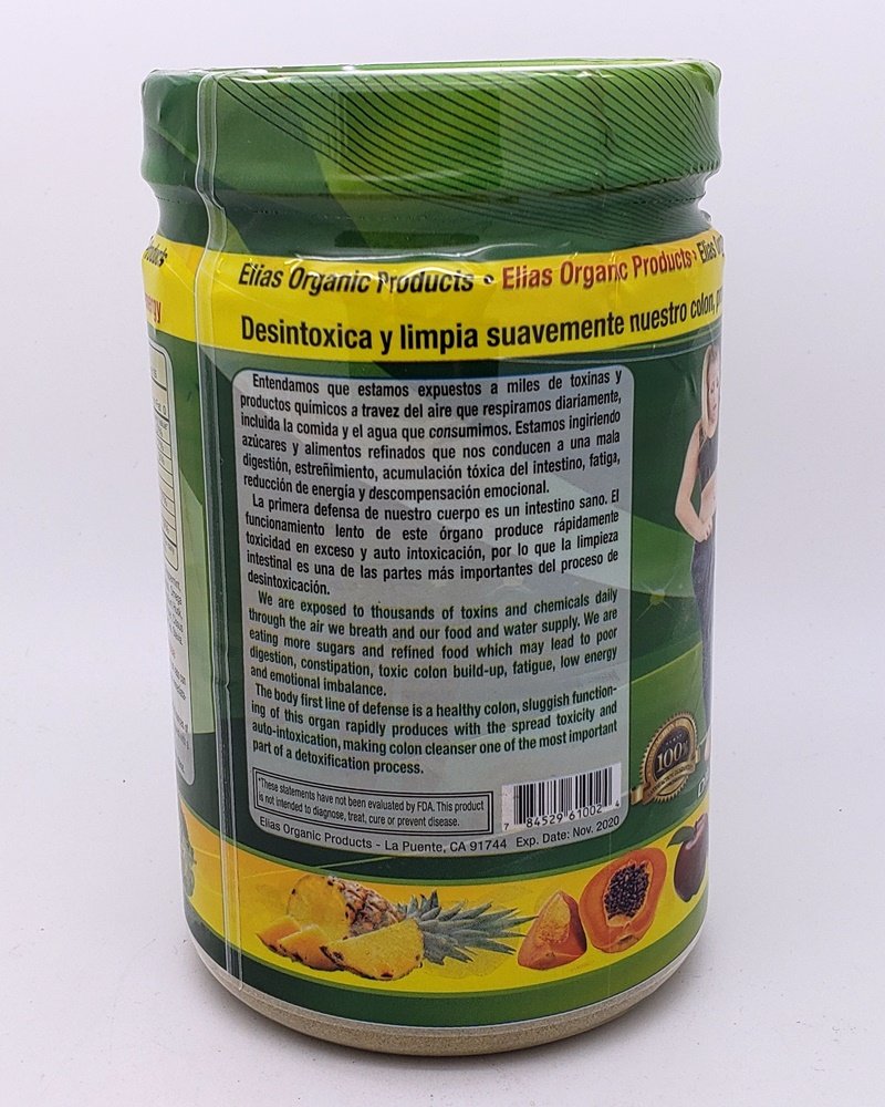 Desintoxicador Colon Detox 100% Natural 650 Gram