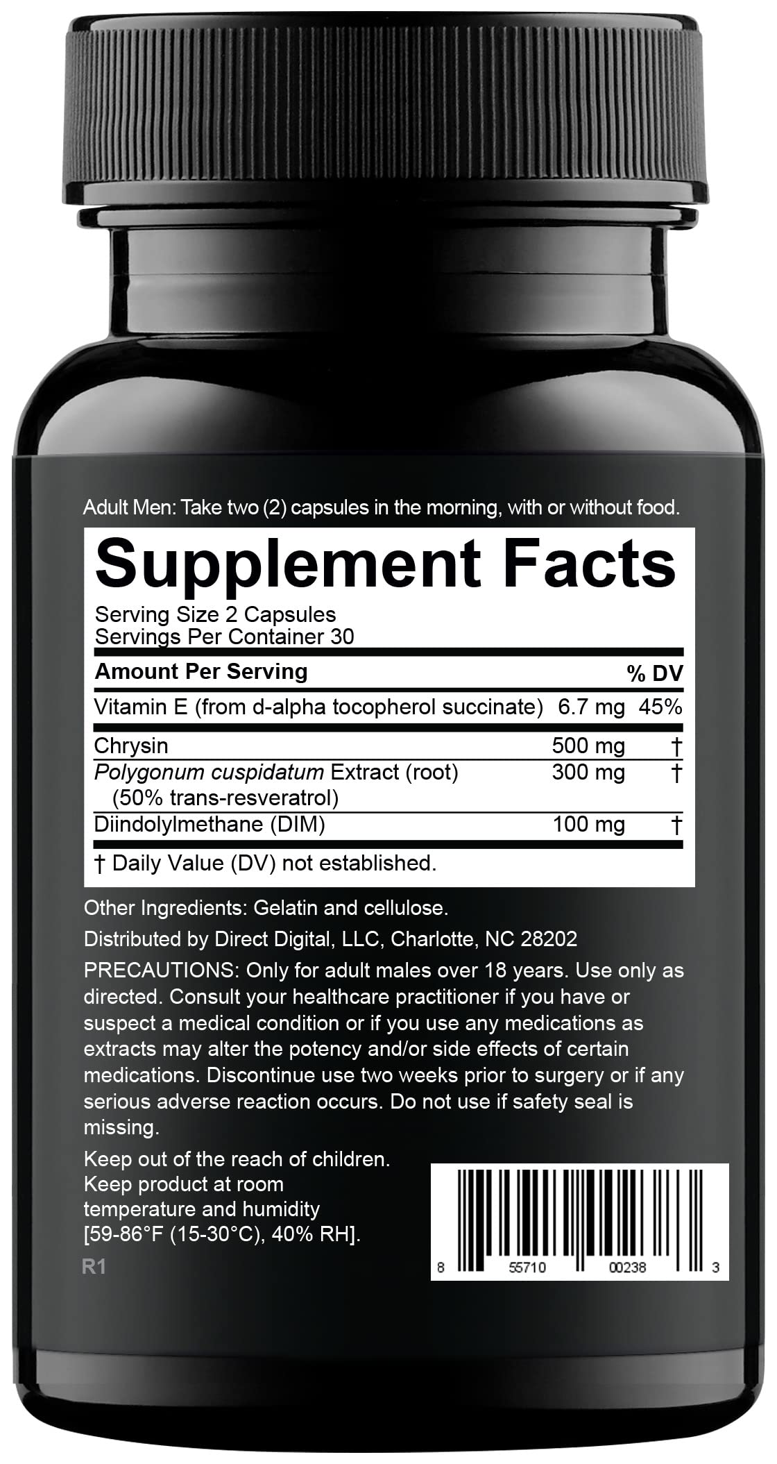 Nugenix Estro-Regulator - DIM Supplement, Estrogen Blocker for Men and Aromatase Inhibitor, Testosterone Booster - 60 Capsules